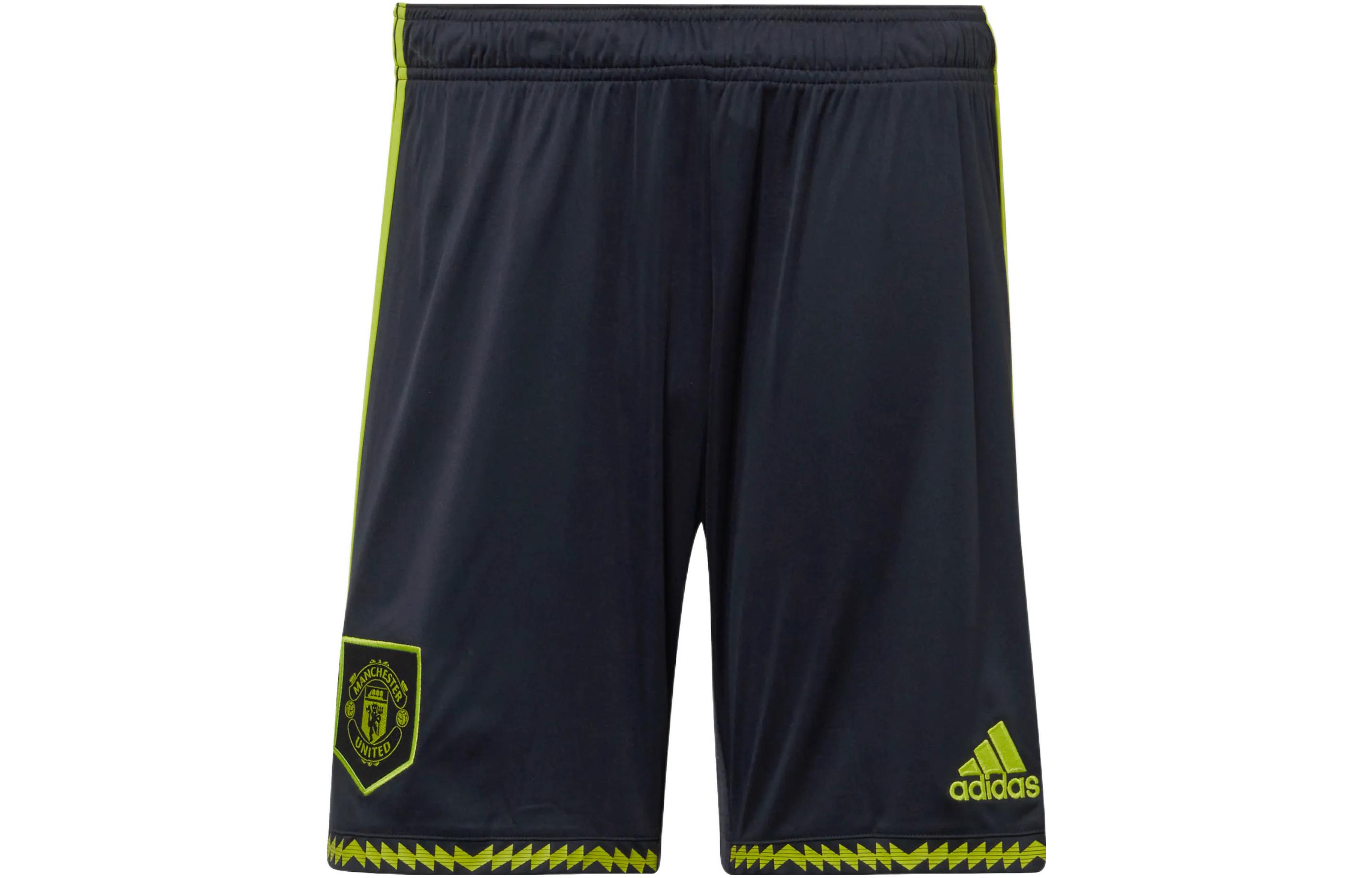 Adidas Manchester United Soccer Bottoms Men’s Black Moderate Straight Fit Pants