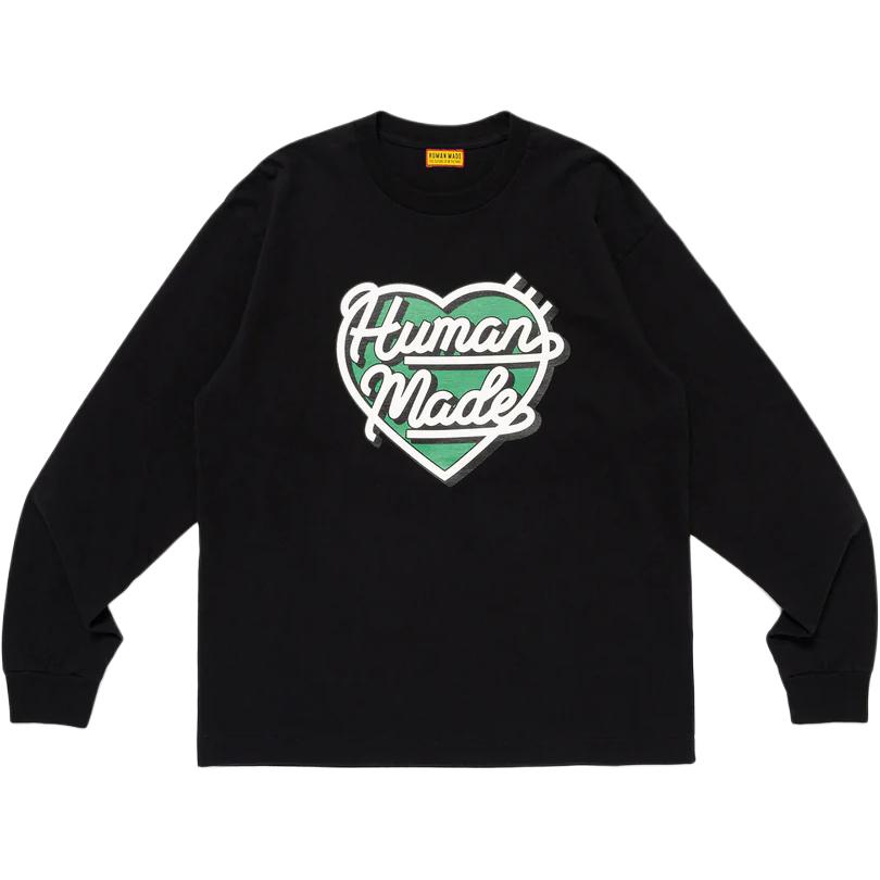 Лонгслив Human Made SS25 Heart (белый)