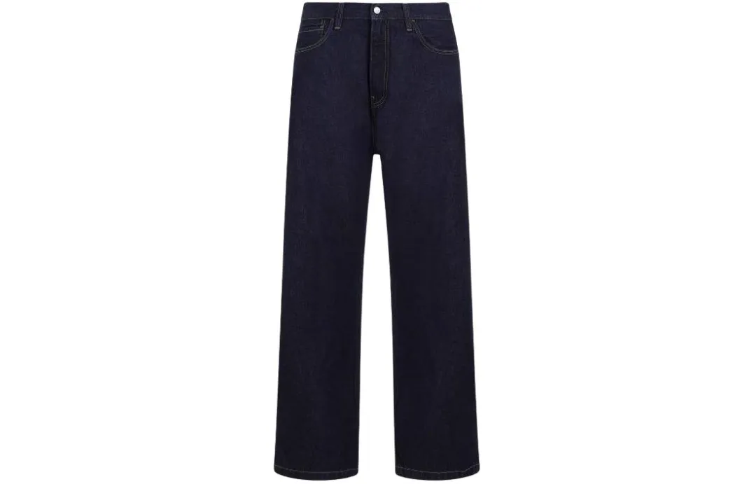 Carhartt WIP Logo Patch Wide Leg Jeans