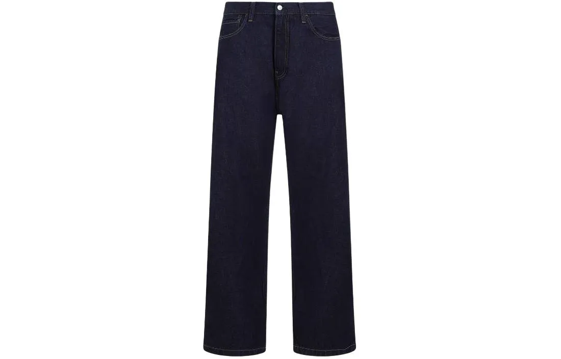 Carhartt WIP Logo Patch Wide Leg Jeans