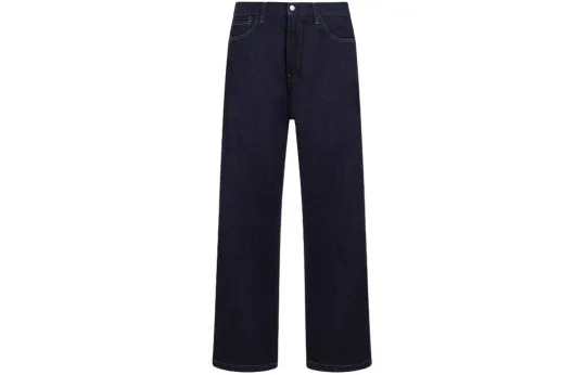 Carhartt WIP Logo Patch Wide Leg Jeans