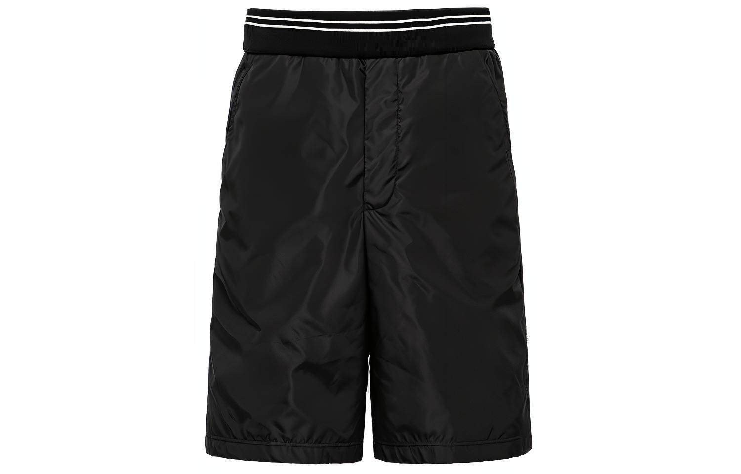 Мужские шорты Prada Bermuda (черные)