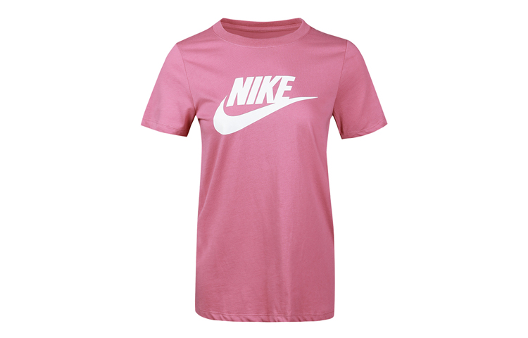 Женская футболка Nike Sportswear Essential (розовая) — фото 1