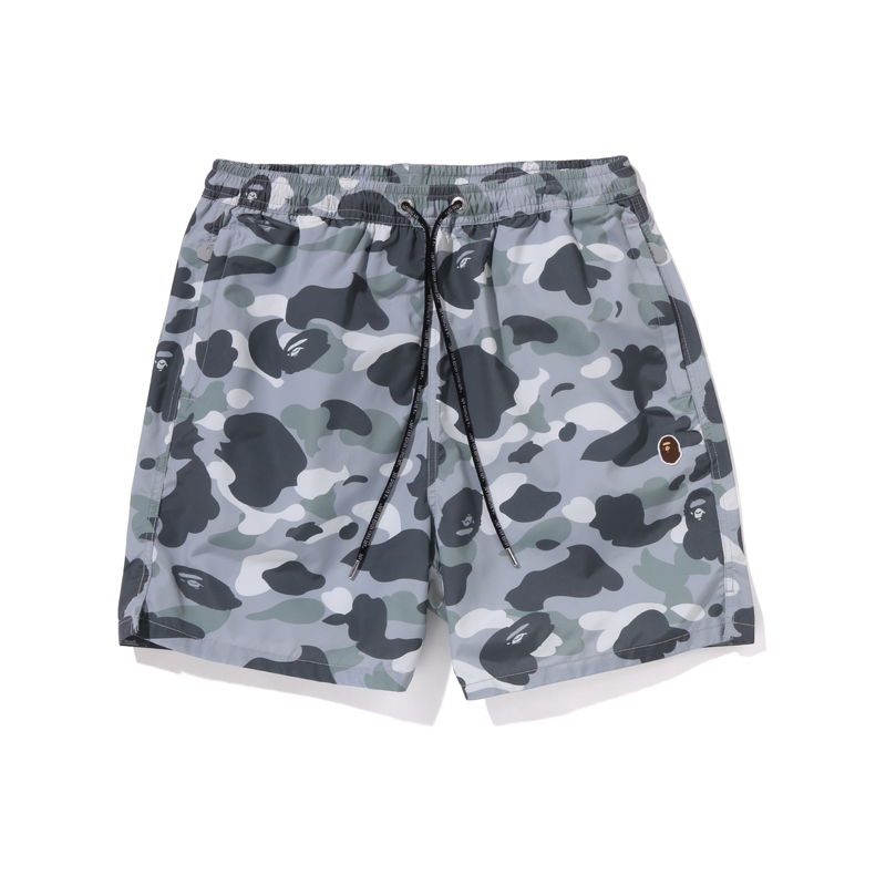 Bape City Camo Ape Head One Point Beach Shorts