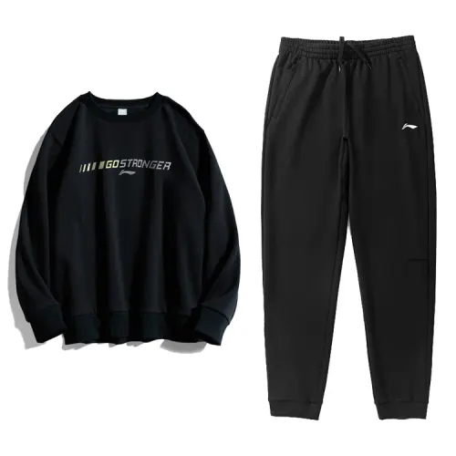 Li Ning Casual Sportswear Unisex Black