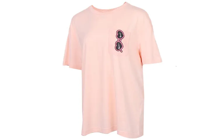 Nike T Shirt Women's Washed Coral Red