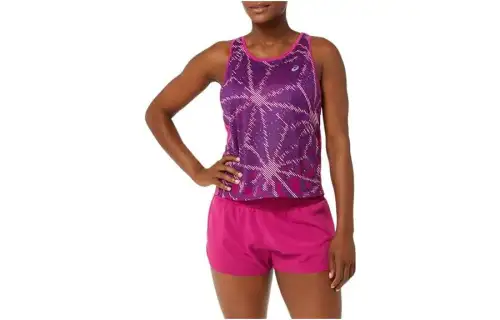 ASICS Tank Top Women's Pink Purple