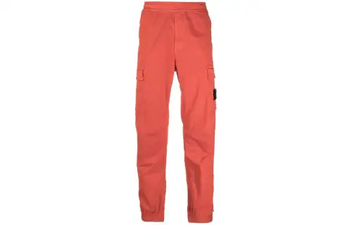 STONE ISLAND Casual Pants Men's Orange
