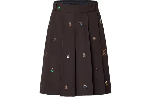 LOUIS VUITTON SS24 Casual Shorts Men's Brown