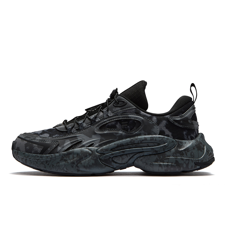 FILA FUSION FORCE X P.A.M. Gravity Shoes Low top Running Shoes Men’s Gray Black