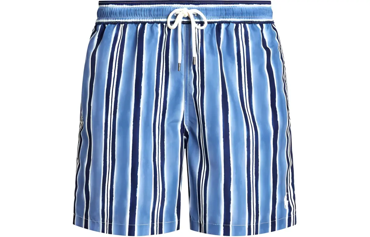 Polo Ralph Lauren Striped Drawstring Swim Shorts