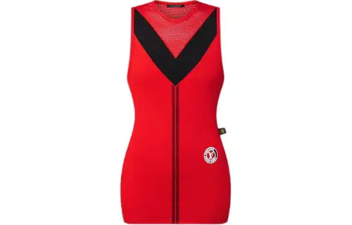 LOUIS VUITTON Tank Top Women's Red