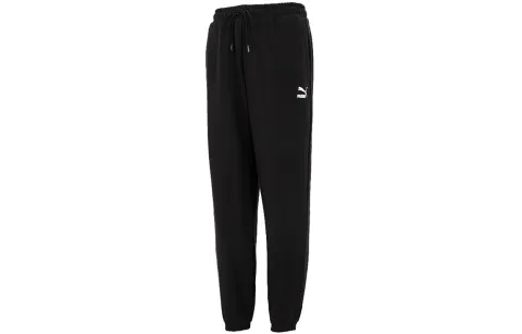 PUMA Sports Pants Men's Black Moderate