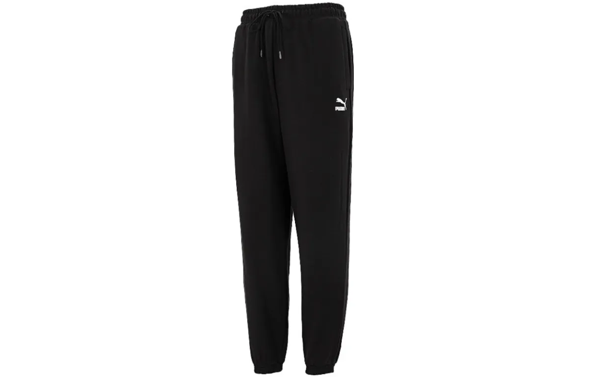 PUMA Sports Pants Men's Black Moderate