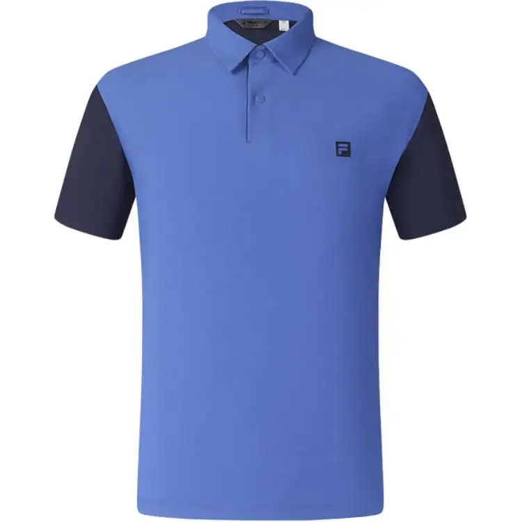 FILA Golf SS25 Polo Shirt Men's Blue