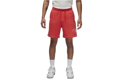 Jordan Brooklyn Fleece Casual Shorts Men's Red