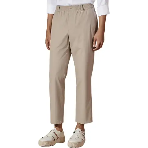 HERMES SS24 Casual Pants Men's Sand Yellow