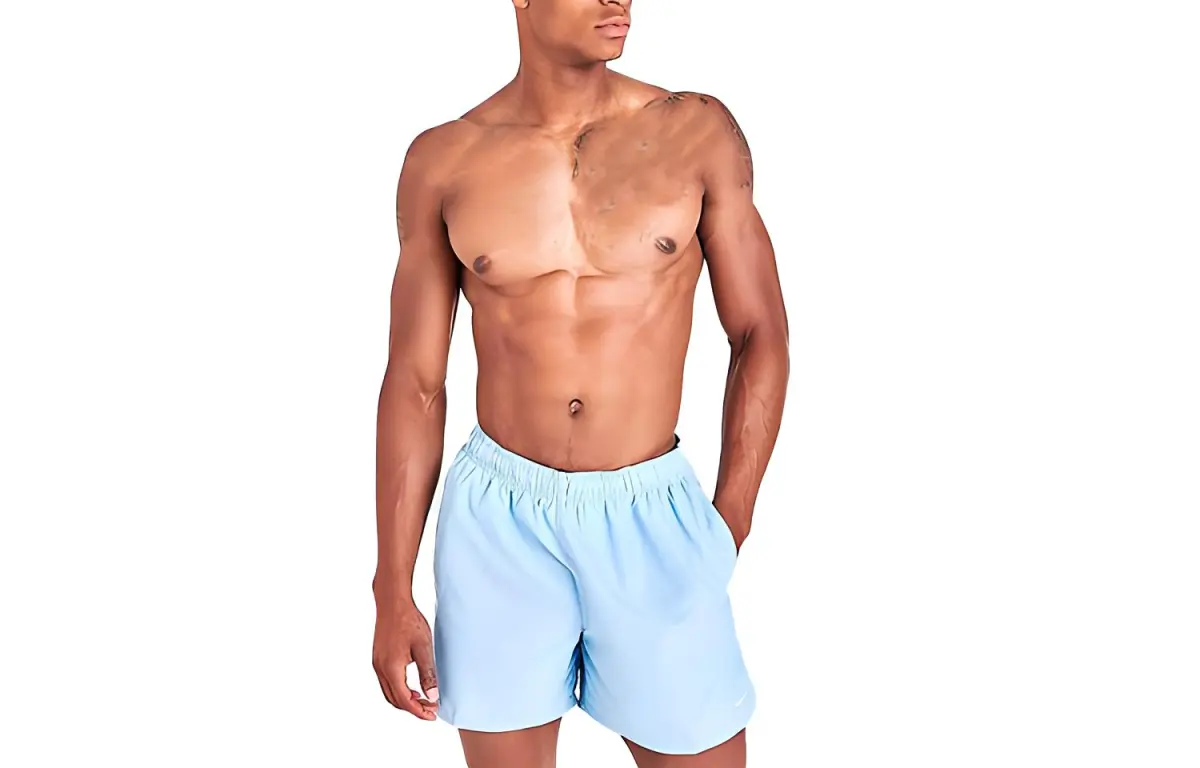 Nike Casual Shorts Men's Blue Moderate