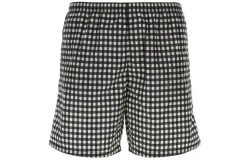PRADA Triangle logo Shorts