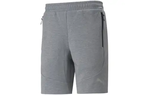 PUMA EVOSTRIPE SHORTS 8' DK MEDIUM GRAY HEATH Casual Shorts Men's Gray