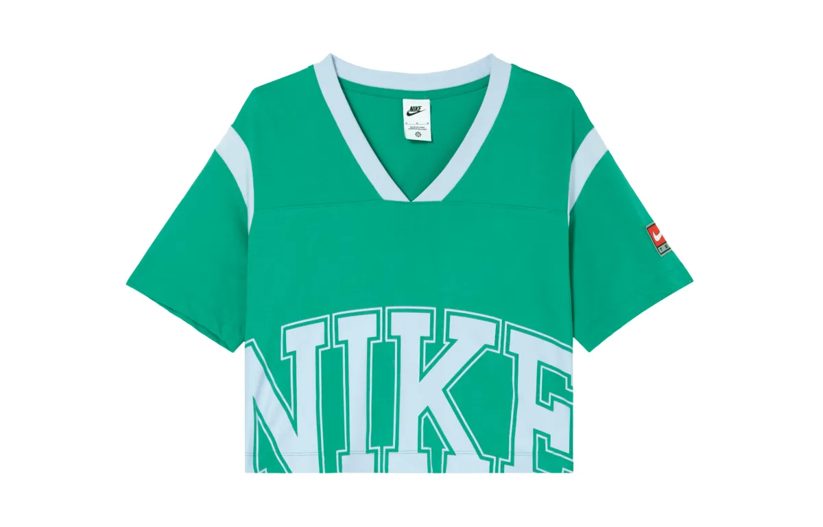 Nike Crop Top Women's Sea God Green