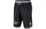 Nike Basketball Shorts Men's Black Moderate Straight Fit Pants
