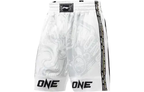 Li Ning Training Series Sports Shorts Men's White Moderate