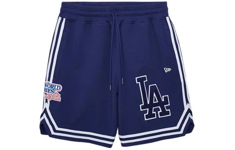 New Era SS24 Casual Shorts Unisex Navy Blue