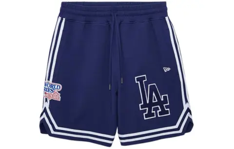 New Era SS24 Casual Shorts Unisex Navy Blue
