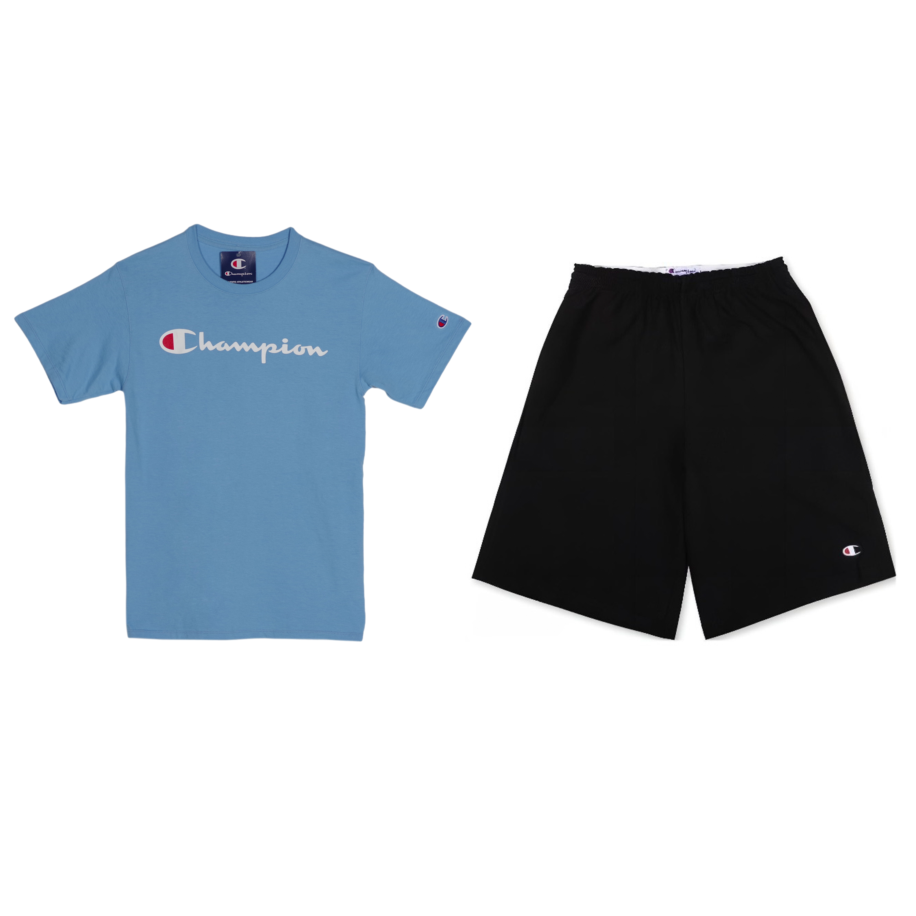 Champion Casual Sportswear Unisex Sky Blue Black