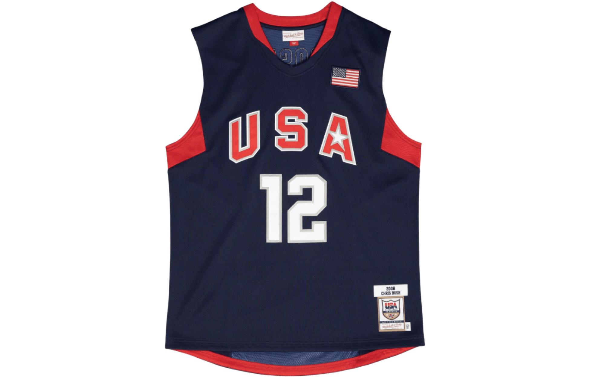 Mitchell Ness «NBA Uas 2008 Chris Bosh» basketball jersey