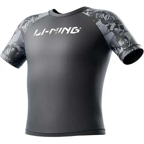 Li Ning Men's Swimwear Men's Casual Surf Swimsuit