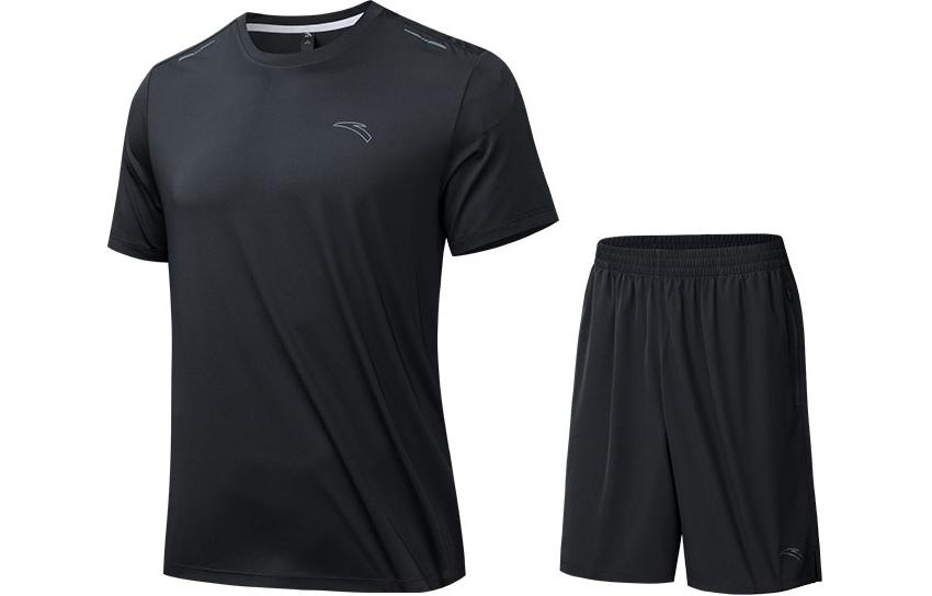 Anta Running Collection Running Clothing Sets Men’s Basic Black