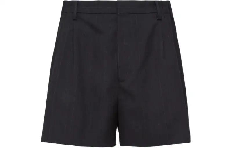PRADA SS24 Casual Shorts Men's Blue