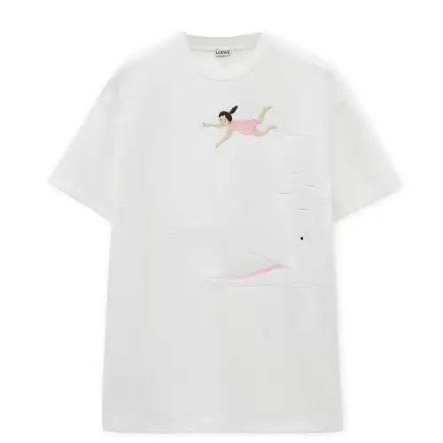 LOEWE X Suna Fujita Cotton T shirt