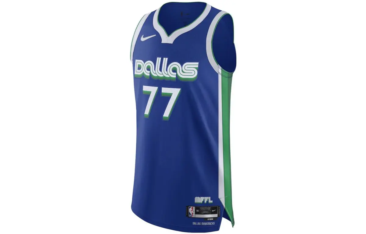 Nike Basketball Jerseys Men's Blue Moderate Straight Fit