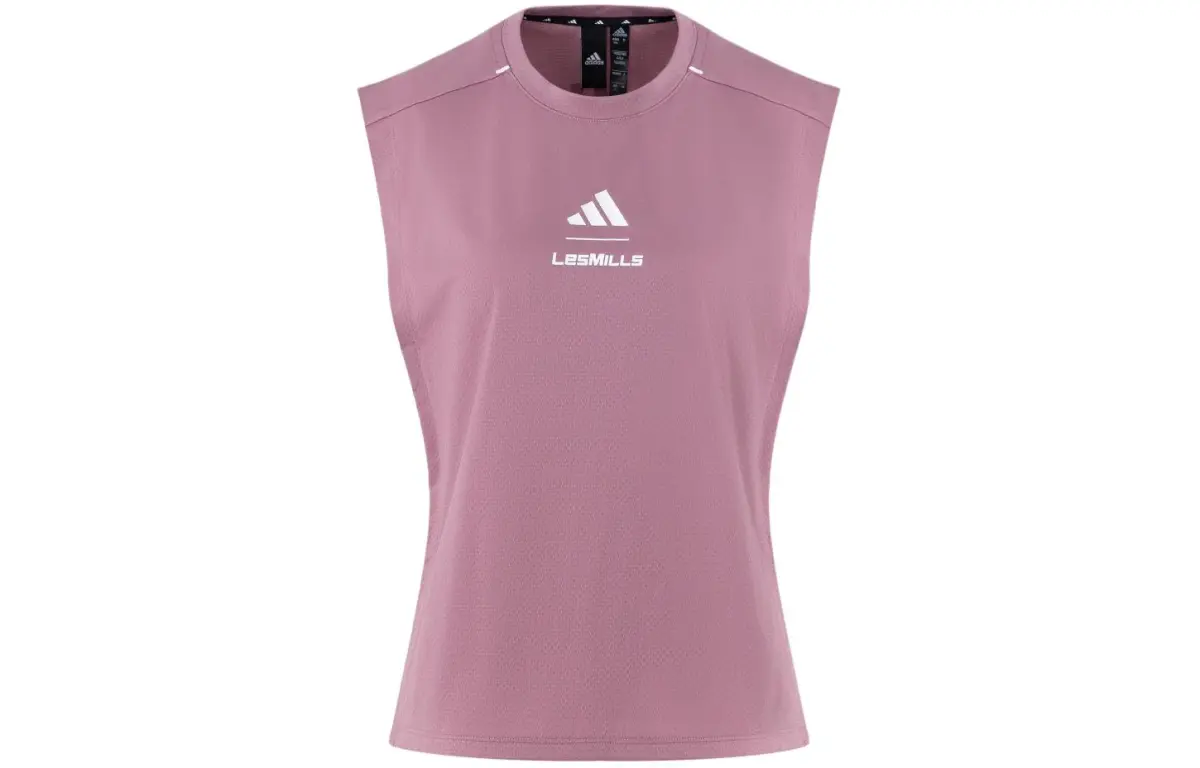 Adidas x LES MILLS Tank Top Women's Brown Purple