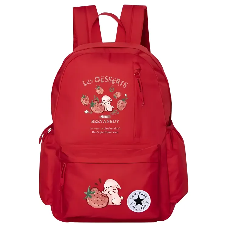 Converse Polyester Backpack Medium Unisex Red