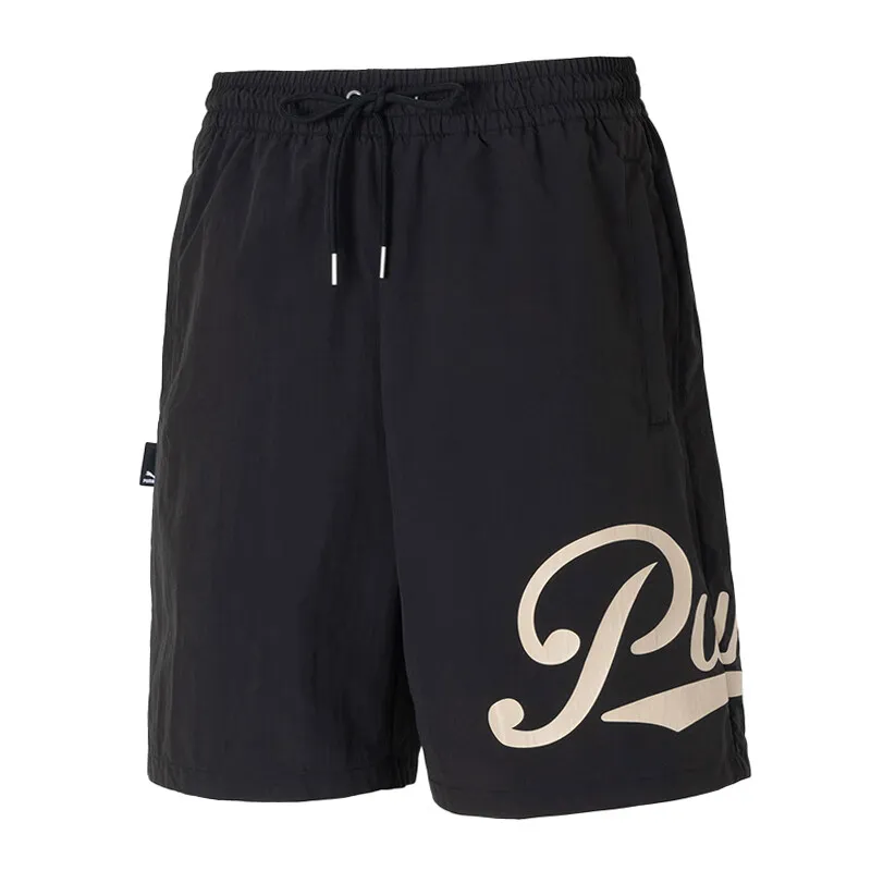 PUMA Casual Shorts Men's Black Moderate