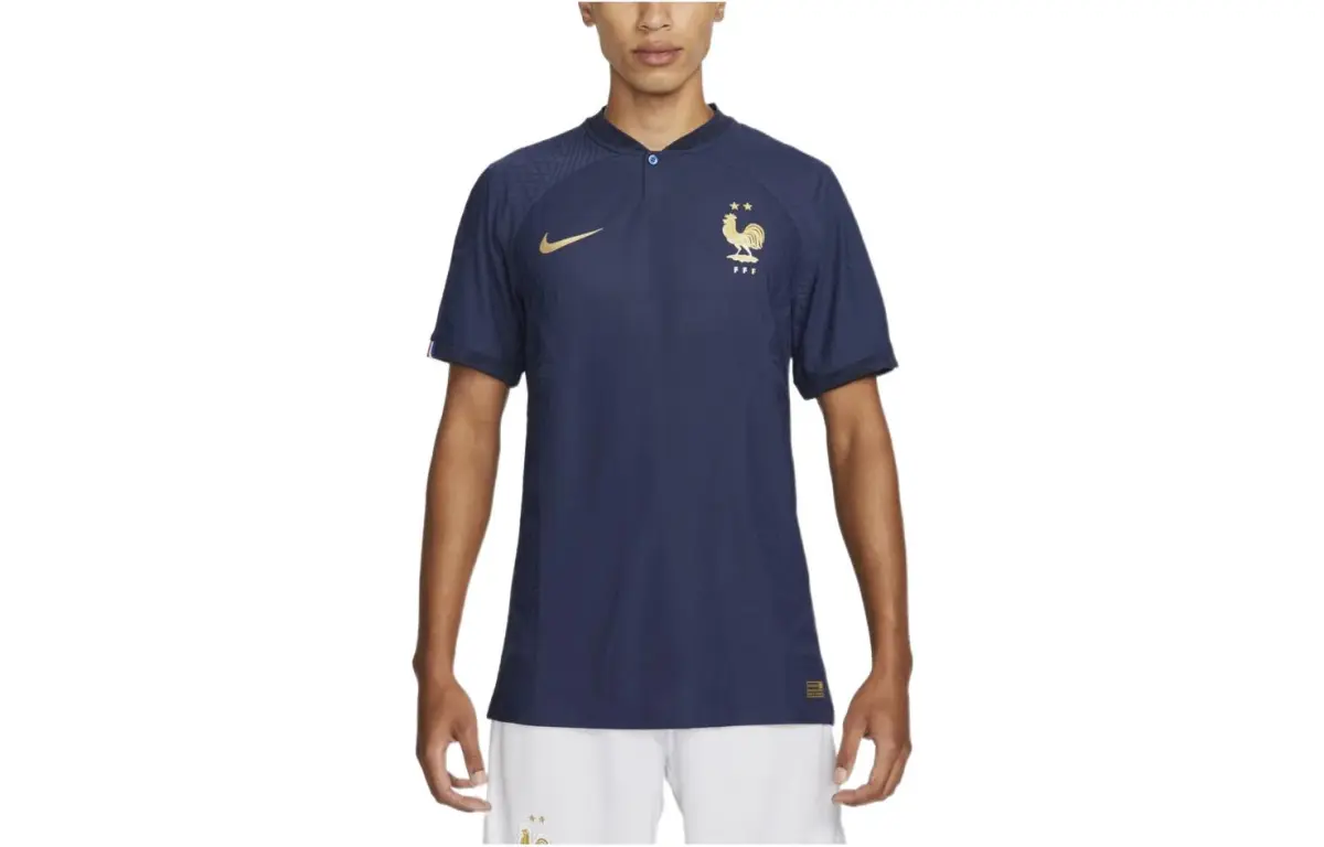 Nike France National Team Soccer Jersey Player Edition Men's Blue