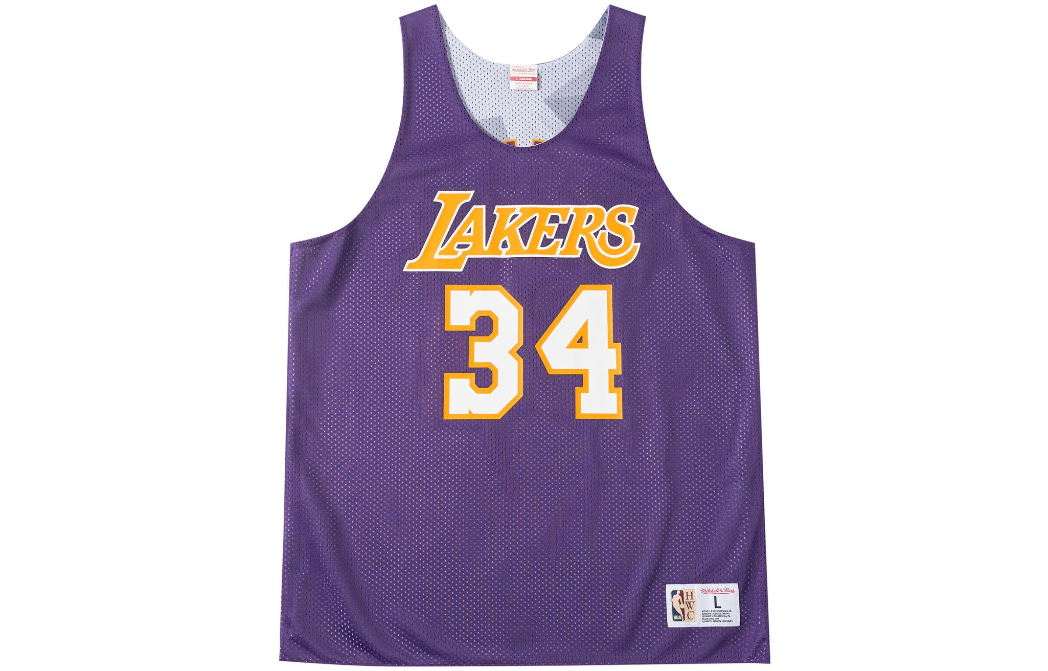Mitchell Ness Basketball Jersey Unisex Purple