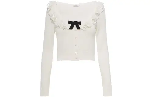 MIU MIU SS21 Sweater Women's White