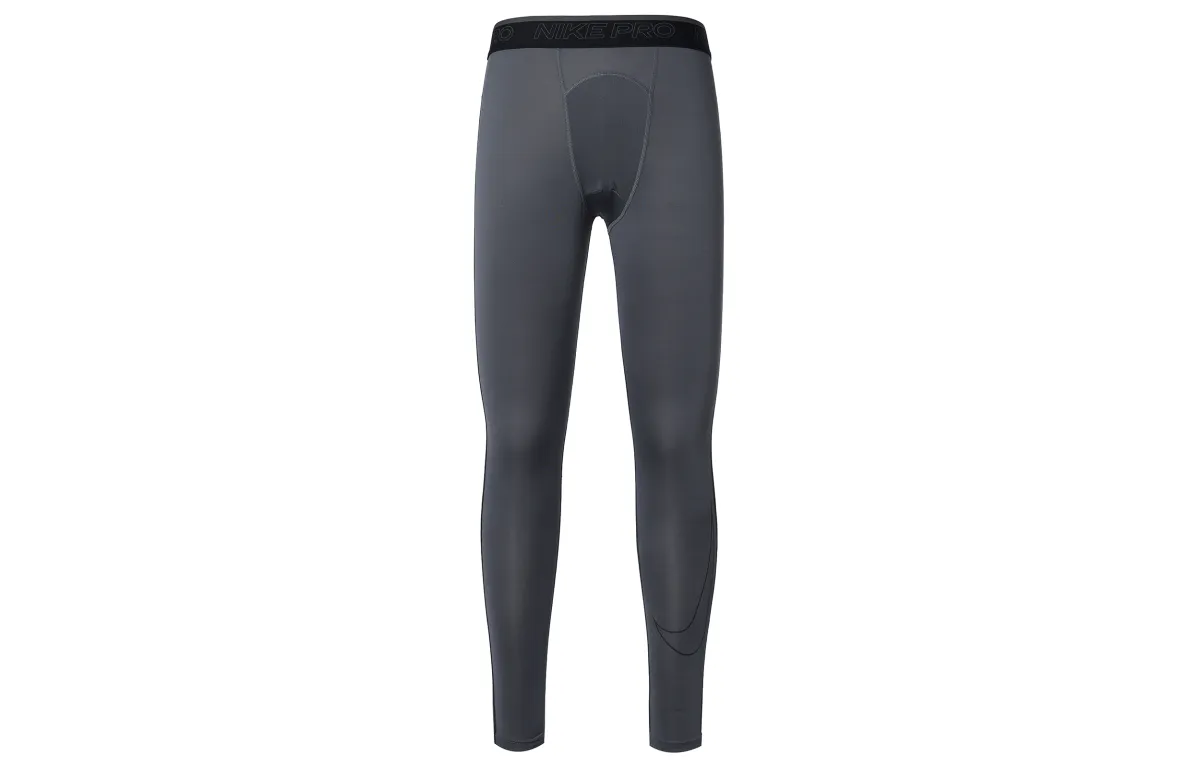 Nike Sports Pants Men's Gray Moderate Cuffed Pants