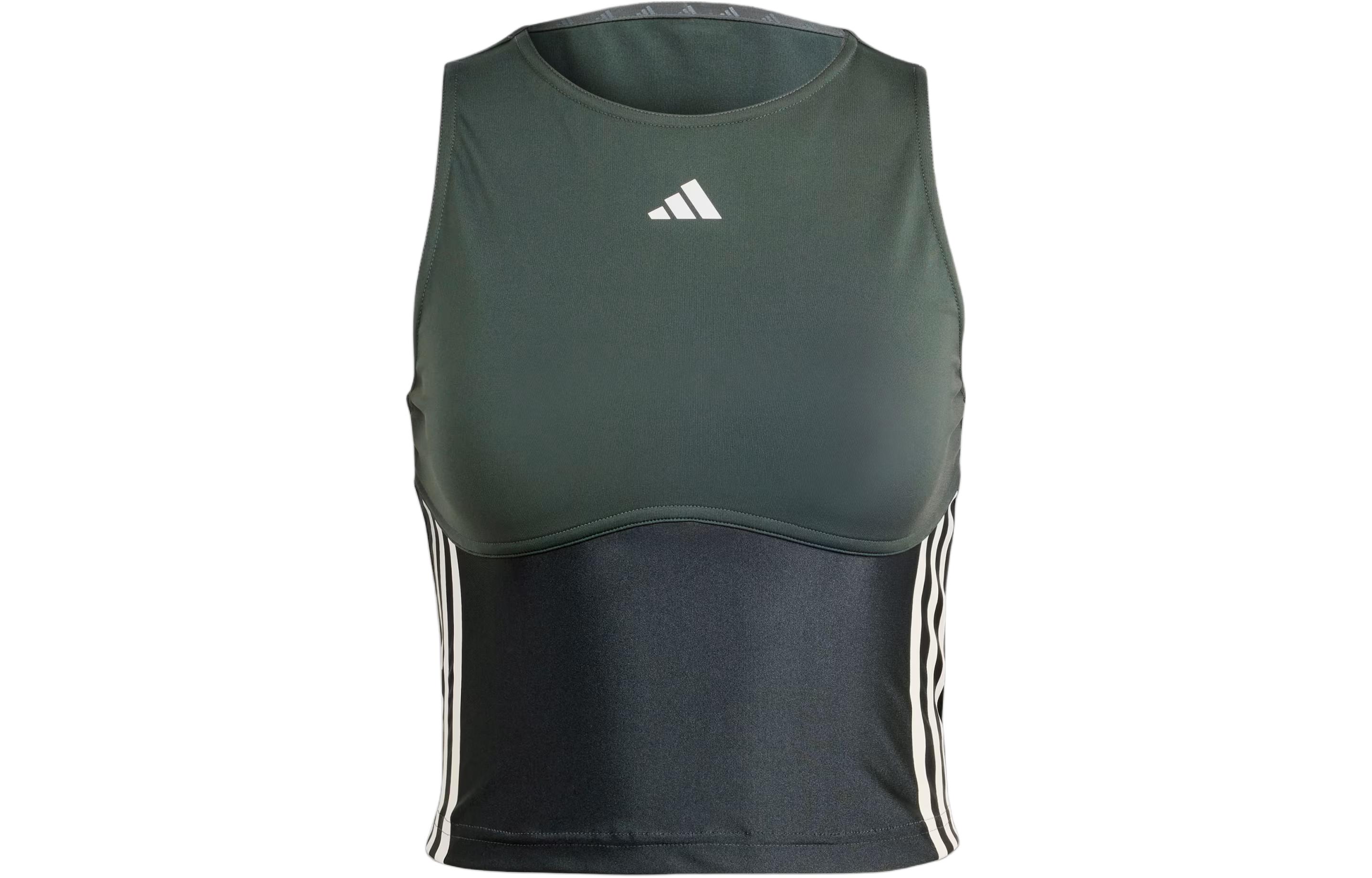Adidas Hyperglam Shine Training Crop Tank Top Tank Top Women's Green