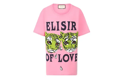 GUCCI Regular T Shirt Women's Pink