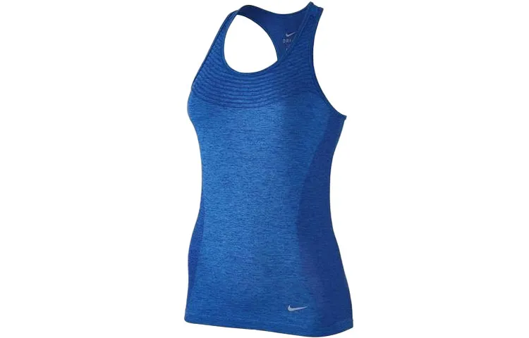 Nike Dri Fit Knit Tank Top Women's Blue