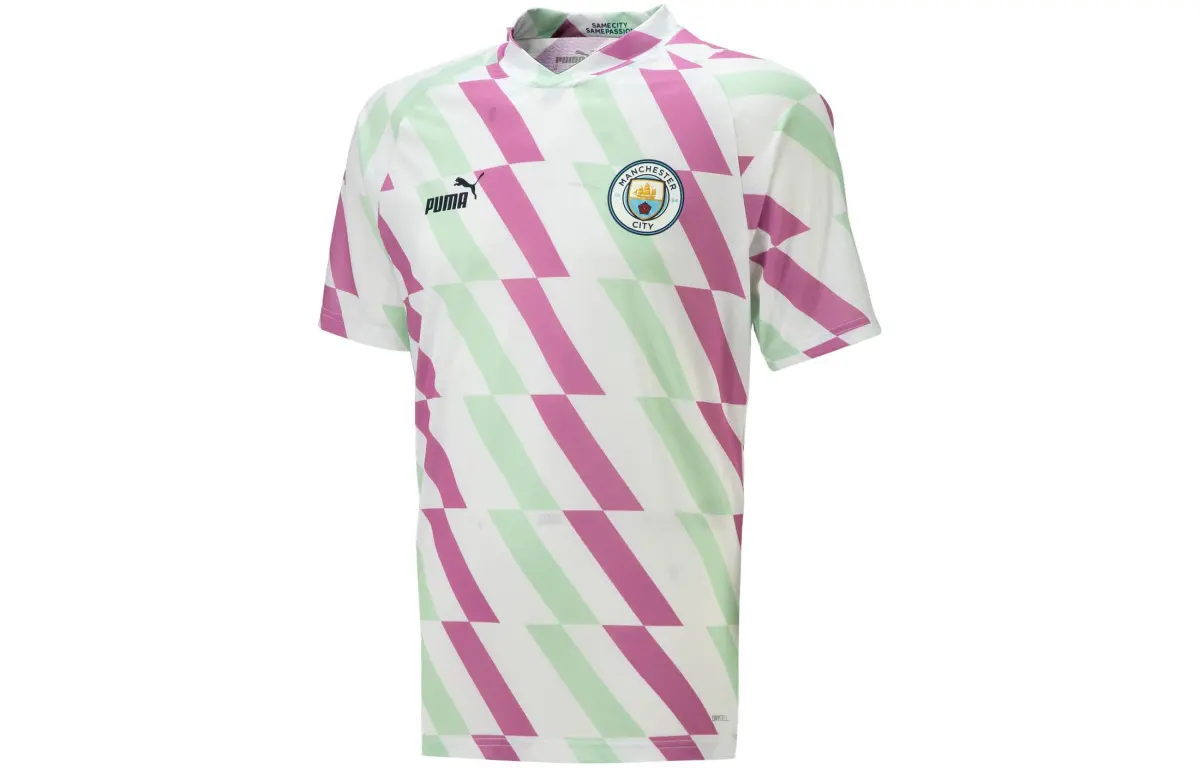 PUMA Manchester City Soccer Jersey Men's Verdant Green