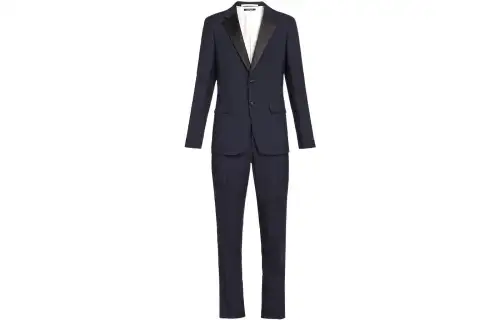 PRADA Business Suits Men's Marine Blue Moderate