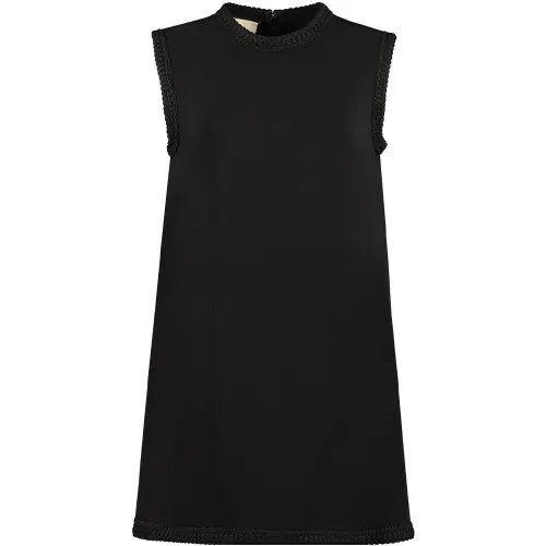 GUCCI Tank Tops Women's Black Straight Fit
