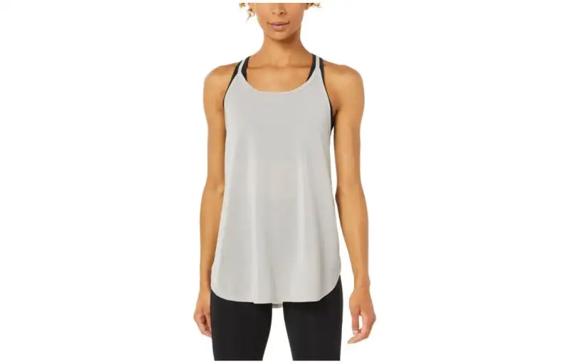 ASICS Tank Tops Women's White Crew Neck Moderate Other